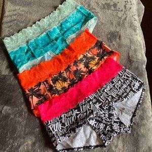 Pink Boy Cut Panties